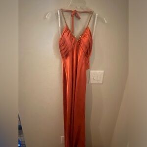 Burnt orange formal size 3/4